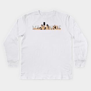 Milwaukee Skyline Kids Long Sleeve T-Shirt